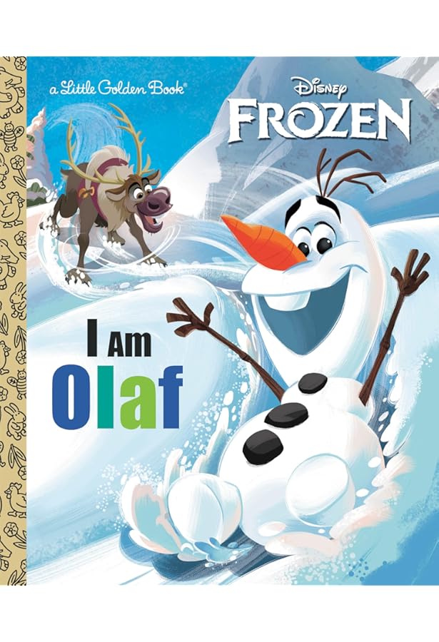 洋書 Disney Frozen a Little Golden Book Frozen (Disney Frozen) (Little Golden Book): Saxon, Victoria, Lee